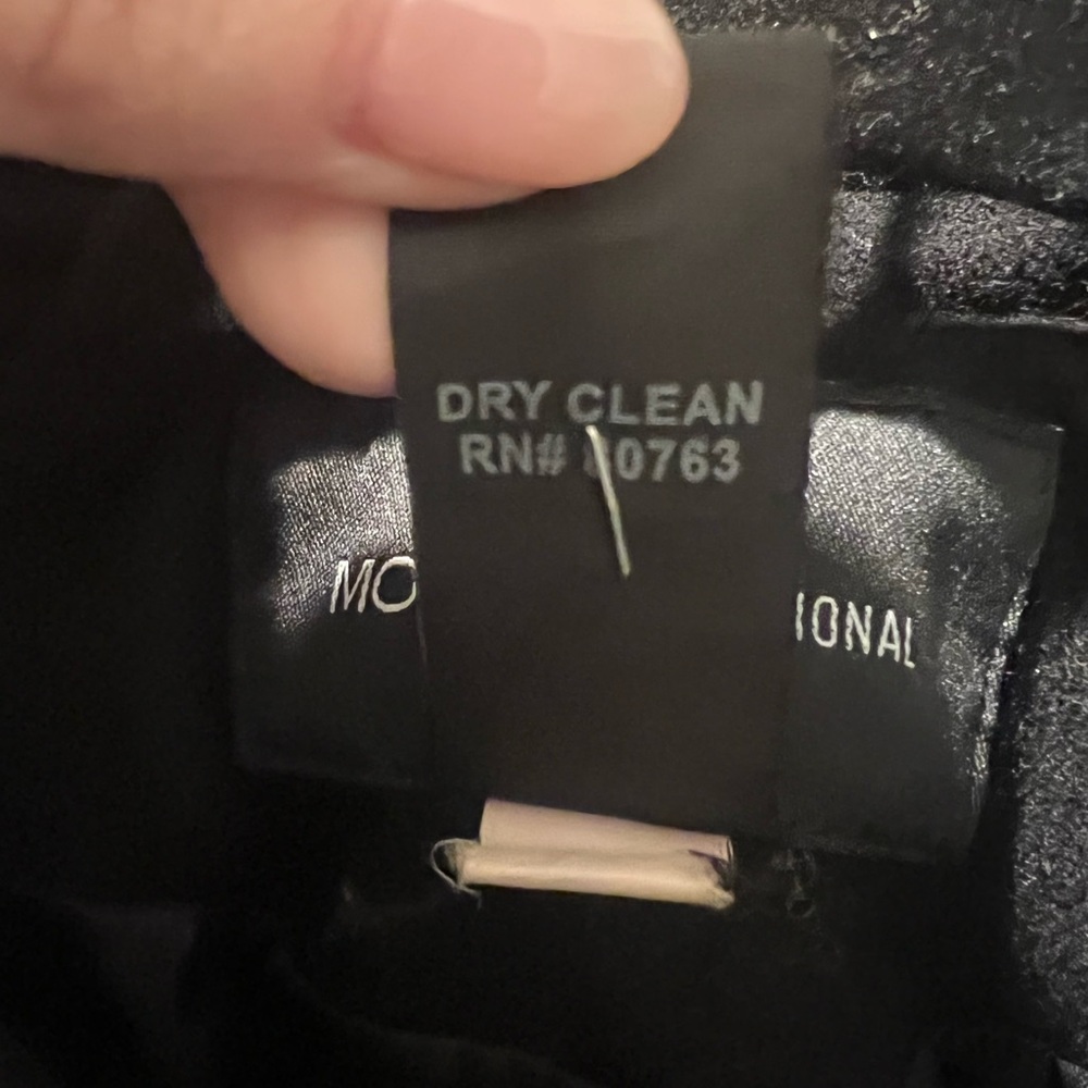 Black wool jacket gold button detail - Picture 11 of 11